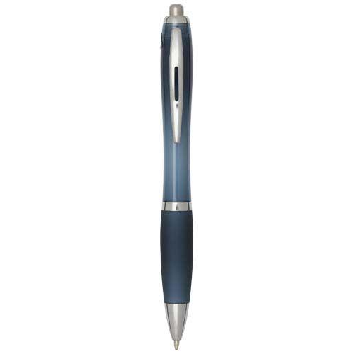 OBG.PUB - Stylo bille pratique en plastique recyclé Raomis Bleu marine Stylo bille pratique en plastique recyclé Raomis Bleu marine