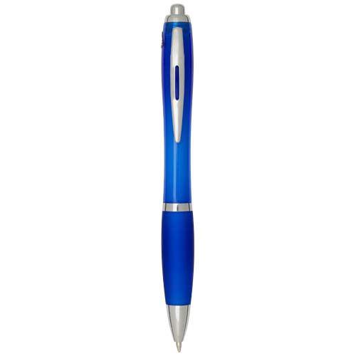 OBG.PUB - Stylo bille pratique en plastique recyclé Raomis Bleu roi Stylo bille pratique en plastique recyclé Raomis Bleu roi