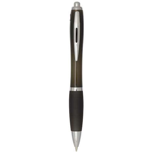 OBG.PUB - Stylo bille pratique en plastique recyclé Raomis Noir Stylo bille pratique en plastique recyclé Raomis Noir
