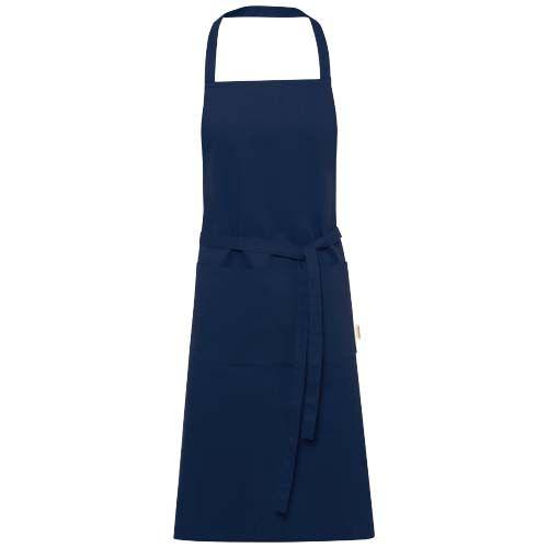 OBG.PUB - Tablier de cuisine en coton bio durable Claurio Bleu marine Tablier de cuisine en coton bio durable Claurio Bleu marine