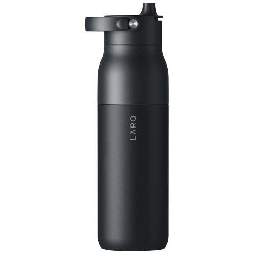 OBG.PUB - Gourde connectée autonettoyante 1L en acier Veylo Noir Gourde connectée autonettoyante 1L en acier Veylo Noir