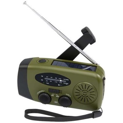 OBG.PUB - Radio d'urgence solaire en Plastique recyclé Vokra Radio d'urgence solaire en Plastique recyclé Vokra