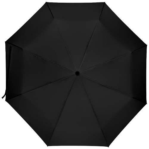 Parapluie pliable robuste en RPET Velmo Noir