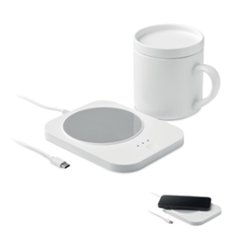 OBG.PUB - Chargeur sans fil et chauffe-tasse 2 en 1 Mikerno Chargeur sans fil et chauffe-tasse 2 en 1 Mikerno