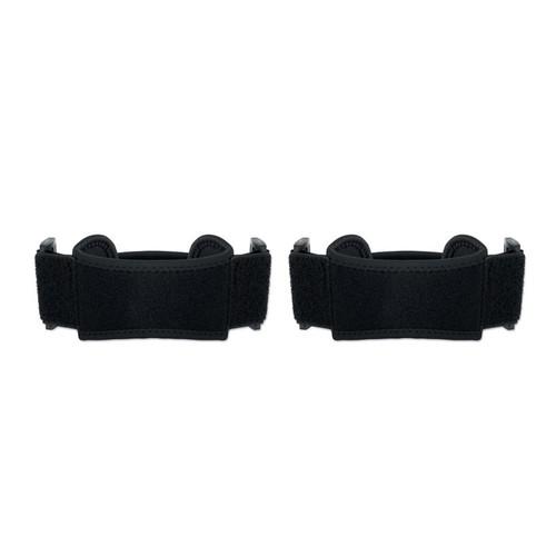 Genouillères Sport en tissu laminé Velnox Noir