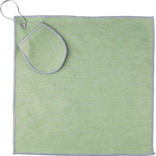 Serviette de Golf en rPET avec Poche Veldri Vert