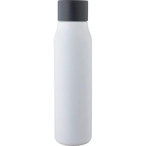 Gourde isotherme 600ml en acier Inox recyclé Veylo Blanc