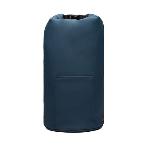 Sac isotherme Roll-Top en PET recyclé Balvik Bleu marine