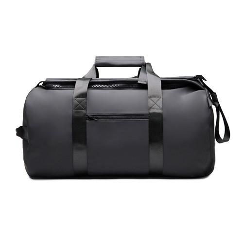Sac à dos week-end écologique en polyester recyclé Bravio Noir