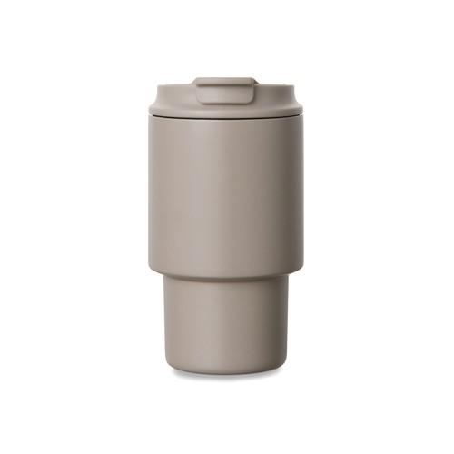 OBG.PUB - Mug isotherme 350ml en Acier recyclé Finemol Grège Mug isotherme 350ml en Acier recyclé Finemol Grège
