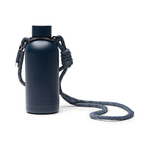 OBG.PUB - Bouteille isotherme 400ml en inox Recyclé Varka Bleu marine Bouteille isotherme 400ml en inox Recyclé Varka Bleu marine