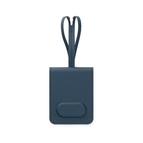 OBG.PUB - Étiquette bagage connectée avec Traceur Intégré Trovix Bleu Étiquette bagage connectée avec Traceur Intégré Trovix Bleu