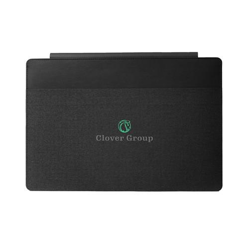 Pochette pour ordinateur portable en RPET Salem Noir