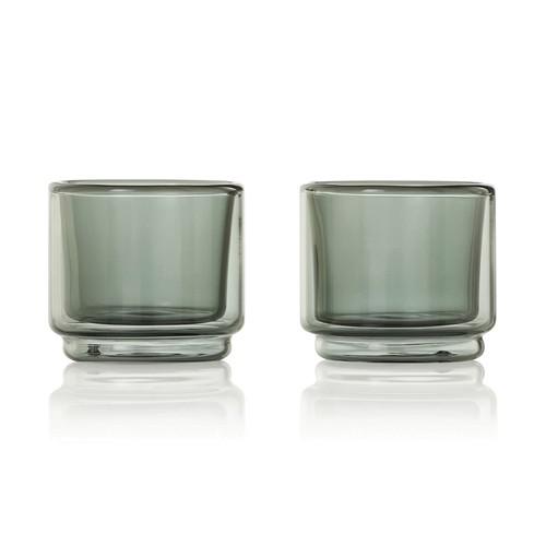 OBG.PUB - Tasses Expresso Double Paroi en Verre 45ml Vierra Transparent Tasses Expresso Double Paroi en Verre 45ml Vierra Transparent
