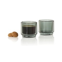 Tasses Expresso Double Paroi en Verre 45ml Vierra