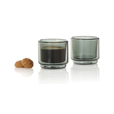OBG.PUB - Tasses Expresso Double Paroi en Verre 45ml Vierra Tasses Expresso Double Paroi en Verre 45ml Vierra
