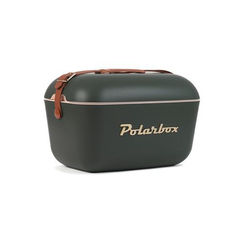 Glacière isotherme 12L au style vintage Frelva Vert