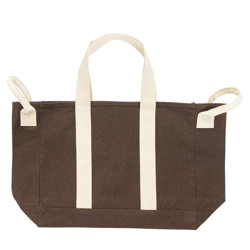 OBG.PUB - Sac de plage robuste en toile recyclée Velao Marron Sac de plage robuste en toile recyclée Velao Marron