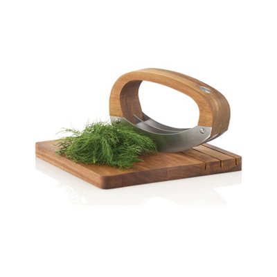 Hachoir berceuse avec planche en Bois Mainkafe