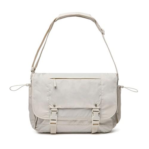 Sac Messager pour ordinateur en PET recyclé Zelvao Beige