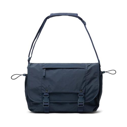 Sac Messager pour ordinateur en PET recyclé Zelvao Bleu marine