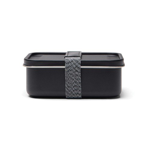OBG.PUB - Boîte à Lunch en acier inoxydable recyclé 750ml Torven Noir Boîte à Lunch en acier inoxydable recyclé 750ml Torven Noir