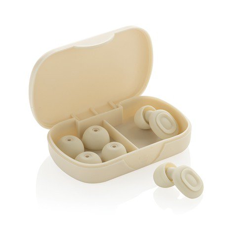 Bouchons d'oreille Anti-Bruit écologiques Zolbi Beige
