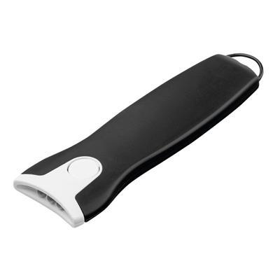 Lampe de poche en matière plastique recyclé Castro Noir