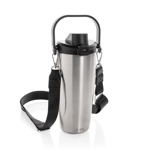 Mug isotherme 600ml en Acier inoxydable recyclé Vrezo Argent