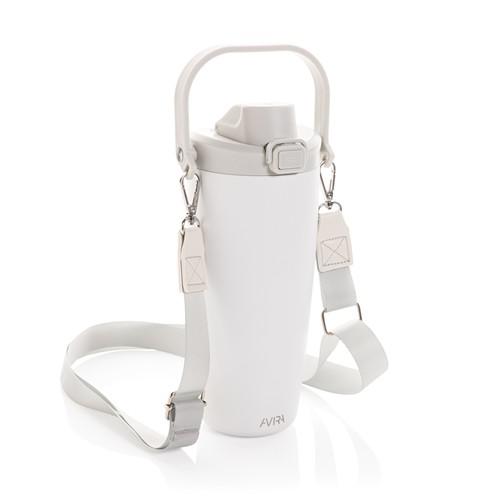 Mug isotherme 600ml en Acier inoxydable recyclé Vrezo Blanc
