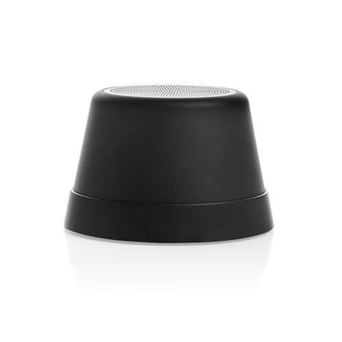 OBG.PUB - Enceinte Bluetooth magnétique 5W en Aluminium recyclé Kaidy Noir Enceinte Bluetooth magnétique 5W en Aluminium recyclé Kaidy Noir