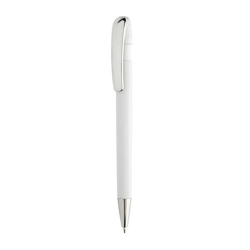 OBG.PUB - Stylo Bille en ABS Recyclé avec Clip Métal Glivo Blanc Stylo Bille en ABS Recyclé avec Clip Métal Glivo Blanc