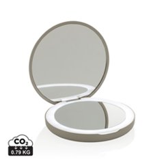 OBG.PUB - Miroir de maquillage avec LED en Plastique Recyclé Zelvé Miroir de maquillage avec LED en Plastique Recyclé Zelvé