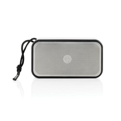 OBG.PUB - Enceinte Bluetooth 10W en Aluminium recyclé Zelvox Gris Enceinte Bluetooth 10W en Aluminium recyclé Zelvox Gris