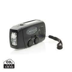 Radio d'Urgence Multifonctions en Plastique Recyclé Sylian