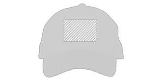 Casquette en coton organique/liège Avachir - Marquage Recto