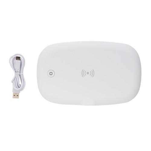 OBG.PUB - Boîte Stérilisateur UV-C avec Chargeur Sans Fil Zelvix Blanc Boîte Stérilisateur UV-C avec Chargeur Sans Fil Zelvix Blanc