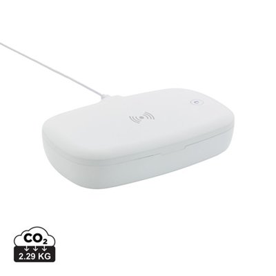 OBG.PUB - Boîte Stérilisateur UV-C avec Chargeur Sans Fil Zelvix Boîte Stérilisateur UV-C avec Chargeur Sans Fil Zelvix