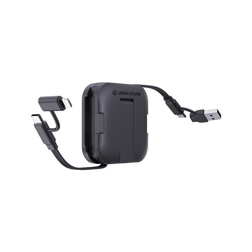 OBG.PUB - Support magnétique et chargeur en ABS 100W Venzo Noir Support magnétique et chargeur en ABS 100W Venzo Noir