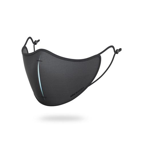 Set de masques en tissu en réutilisables Velyx Noir
