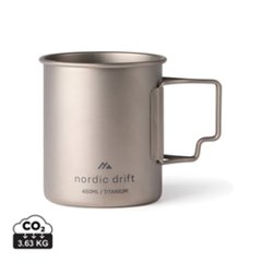OBG.PUB - Tasse en acier Titane 450ml ultralégère Veltro Tasse en acier Titane 450ml ultralégère Veltro