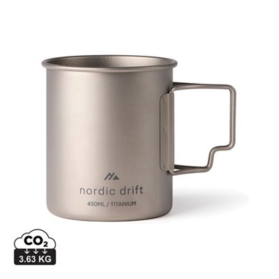 OBG.PUB - Tasse en acier Titane 450ml ultralégère Veltro Tasse en acier Titane 450ml ultralégère Veltro