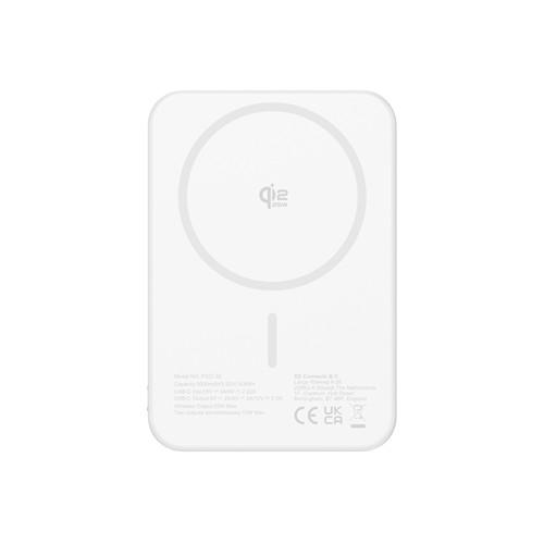 Powerbank Magnétique 25W ultra rapide en Alu Vomra Argent