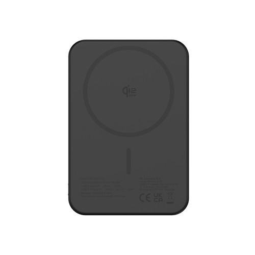 Powerbank Magnétique 25W ultra rapide en Alu Vomra Noir
