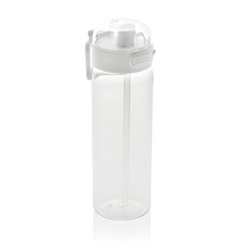 Gourde de Sport 800ml en PET Recyclé robuste Vekla Blanc