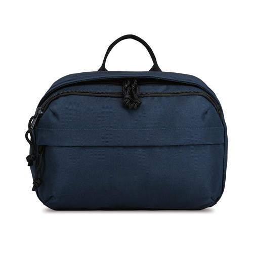 OBG.PUB - Trousse de toilette en PET Recyclé durable Velamo Bleu marine Trousse de toilette en PET Recyclé durable Velamo Bleu marine