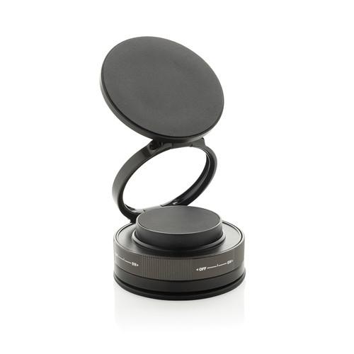 Support téléphone universel rotatif en ABS recyclé Zackir Noir