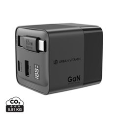 Chargeur GaN 65W USB-C en Polycarbonate Veltro