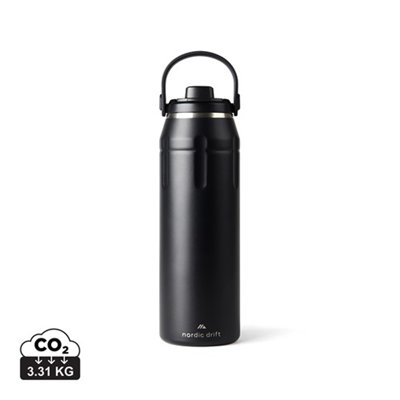 OBG.PUB - Bouteille Isotherme 940ml en Acier inox recyclé Veldra Bouteille Isotherme 940ml en Acier inox recyclé Veldra