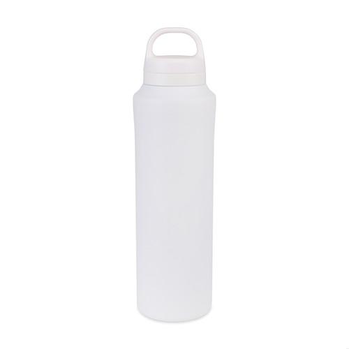 OBG.PUB - Bouteille Isotherme 740ml en Acier Recyclé Growz Blanc Bouteille Isotherme 740ml en Acier Recyclé Growz Blanc